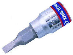 Kingtony Lapos bitfej 1/4˝ 10,0x1,6x37mm 203210 termék fő termékképe