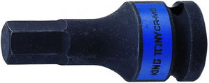 Kingtony Gépi hex bitfej 1/2˝ H17,L=60mm 405517M termék fő termékképe