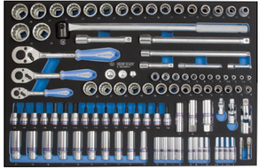 Kingtony 103 részes1/4˝& 3/8˝&1/2"-os dugókulcskészlet 9-9003MRV termék fő termékképe