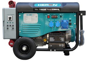 HERON 421 GREY; háromfázisú hálózatba köthető 1 fázisú; 6,8 kVA-es vészhelyzeti áramfejlesztő termék fő termékképe