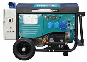 HERON 421 WHITE, egyfázisú, 6,8 kVA-es, vészhelyzeti áramfejlesztő termék fő termékképe