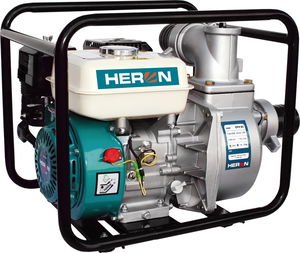 Heron benzinmotoros vízszivattyú, 6,5 LE, max.1100l/min, max. 28m emelőmagasság, 3"csőátmérő (EPH-80) termék fő termékképe