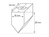 IWELD POLICLEAN Carbon tisztítófej (60° M10 furattal 1026 AK)