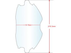 IWELD FLIP-UP DIGITAL 5.2 köszörűs védőplexi (2 db/cs) termék fő termékképe