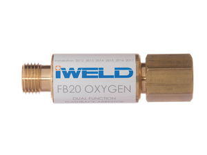 IWELD FB20 visszaégésgátló patron markolatra G1/4" oxigén termék fő termékképe