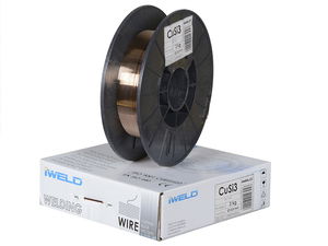 IWELD Hegesztő huzal Réz 0,8mm/2kg (CuSi3) DIN1733 termék fő termékképe