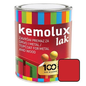 CHROMOS Kemolux zománcfesték  L432 0,2 liter fényes piros termék fő termékképe