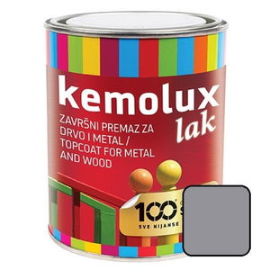 CHROMOS Kemolux zománcfesték L406 0,2 liter fényes szürke termék fő termékképe